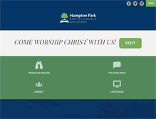 Tablet Screenshot of hamptonpark.org